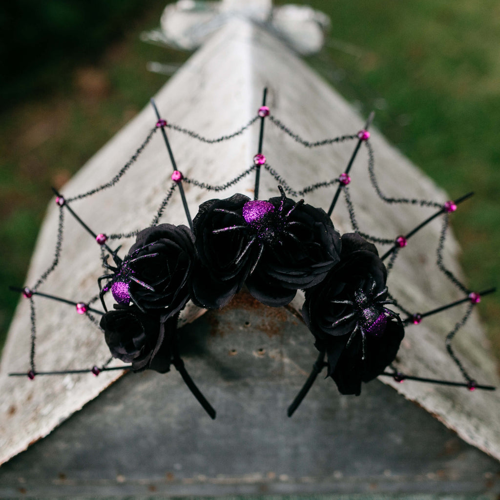 Spider Web Headpiece - Crowned By Ellie