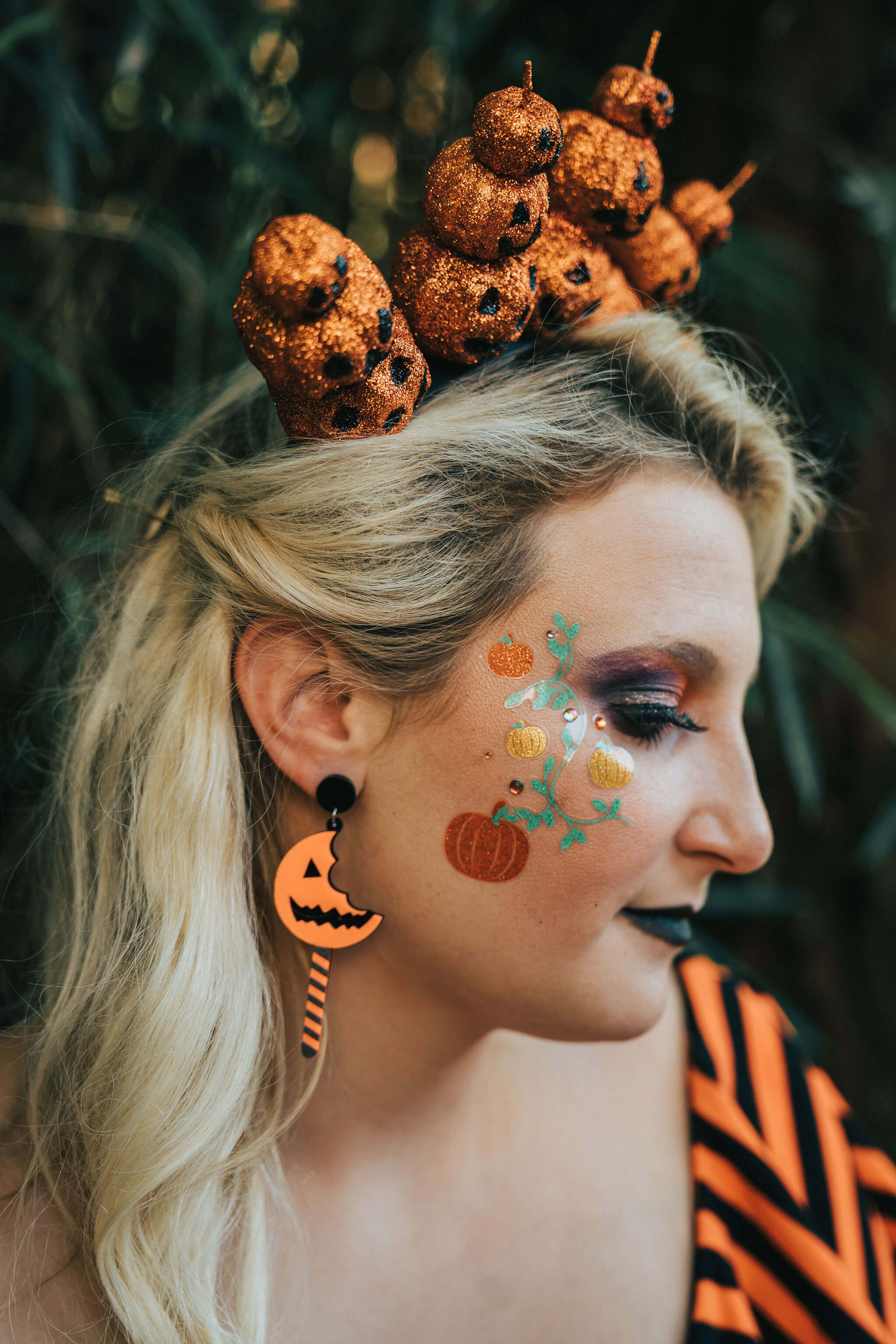Candy Pumpkin Earrings - Crowned By Ellie
