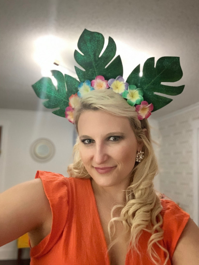 Summer Tropical Flowers Headpiece - Small - Crowned By Ellie