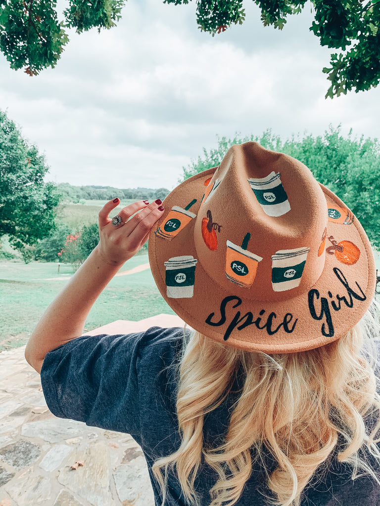 Fall Fedora - Pumpkin Spice Latte - Crowned By Ellie